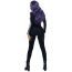 Комбінезон Leg Avenue Floral Skeleton Catsuit, чорний - Фото №5