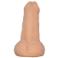 Іграшка-пискавка у вигляді пеніса Diverty Sex Penis With Balls, тілесна