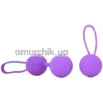 Вагінальні кульки Shibari Pleasure Kegel Balls, фіолетові - Фото №1