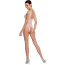 Боди Passion Free Your Senses Erotic Line BS086, белое - Фото №4
