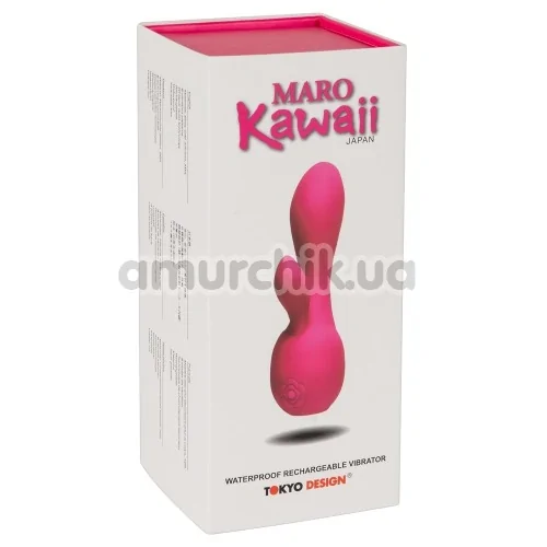 Вібратор Maro Kawaii 10, рожевий