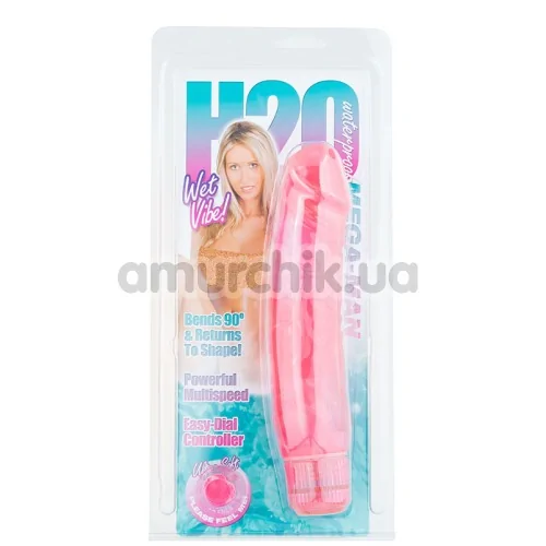 Вибратор H2O Wet VIbe Mega Man розовый