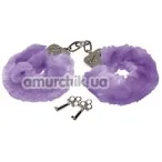 Наручники Handschellen Love Cuffs фиолетовые - Фото №1