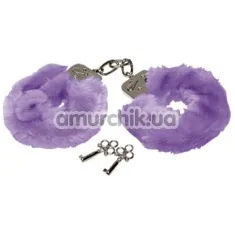 Наручники Handschellen Love Cuffs фіолетові - Фото №1