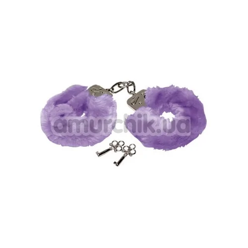 Наручники Handschellen Love Cuffs фиолетовые - Фото №1
