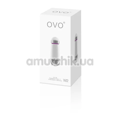 Клиторальный вибратор OVO W2, белый