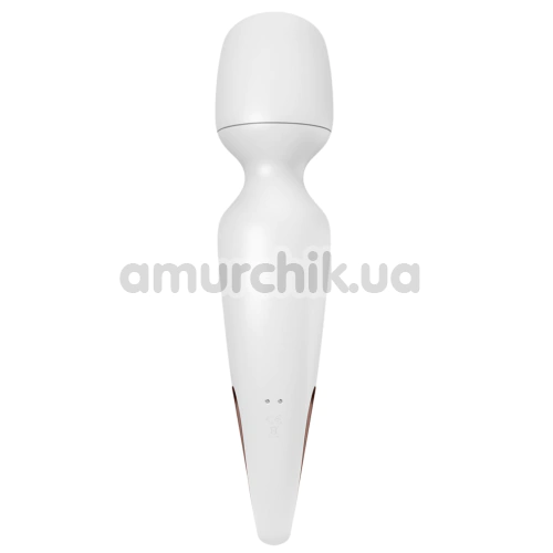 Універсальний вібромасажер Satisfyer Wand-erland, білий
