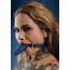 Кляп с фаллоимитатором Taboom Silicone Supreme Penis Gag, синий - Фото №4