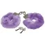 Наручники Handschellen Love Cuffs фиолетовые - Фото №1