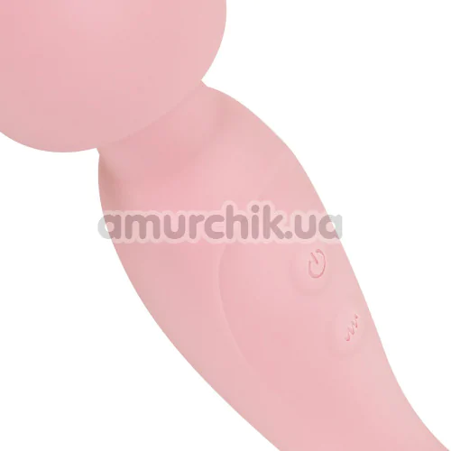 Універсальний вібромасажер Good Vibes Only Simi Double-Sided Wand, рожевий