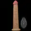 Вибратор с ротацией Dual-Layered Silicone Nature Cock LV410212, телесный - Фото №12