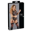 Комплект Cottelli Collection Lingerie 221361314, черный: топ с фиксаторами для рук + трусики с подвязками для чулок - Фото №6