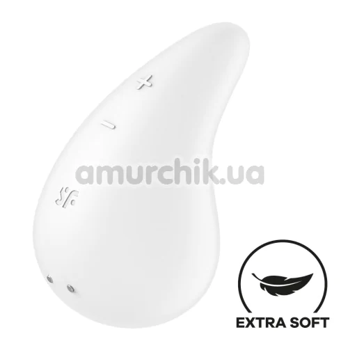 Клиторальный вибратор Satisfyer Dew Drop, белый