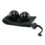 Вагінальні кульки Black Glass Ben-Wa Balls Medium, чорні - Фото №6