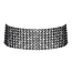 Чокер Cottelli Accessoires Rhinestone Choker, черный - Фото №3