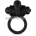 Віброкільце для члена Easy Toys Bunny Vibe Ring, чорне - Фото №1