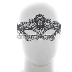 Маска DS Fetish Eye Mask Masquerade, черная - Фото №1