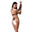 Комплект Passion Free Your Senses Rita Set, черный: бюстгальтер + трусики-стринги - Фото №2