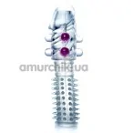 Насадка на пенис Boss Series Stymulator Penis Sleeve 00006, прозрачная - Фото №1