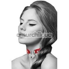 Ошейник Bijoux Pour Toi Heart Lock, красный - Фото №1