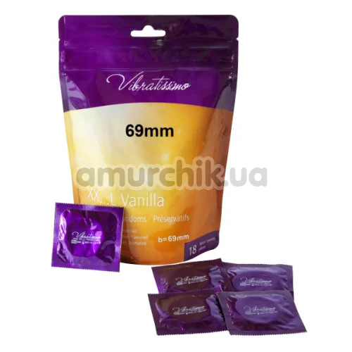 Amor Vibratissimo XX... L Vanilla - 69 мм, 18 шт - Фото №1