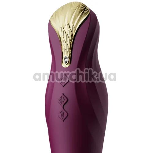 Вибратор для точки G Zalo King Vibrating Thruster, фиолетовый