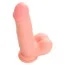 Фаллоимитатор Medical Silicone Dildo 20 см прямой, телесный - Фото №4