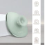 Щетка для тела Geske Body Brush 4 in 1 Suction Mount Metal, зеленая - Фото №12