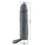 Насадка на пеніс Pretty Love Realistic Penis Sleeve, сіра - Фото №8
