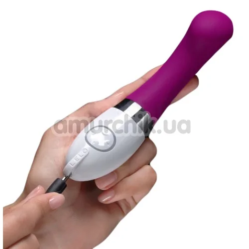 Вібратор Lelo Gigi Deep Rose 2 (Лело Джіджі Діп Роуз 2), пурпурний