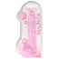 Фалоімітатор Realrock Crystal Clear Dildo Realistic 9, рожевий - Фото №6