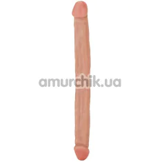 Двокінцевий фалоімітатор Get Real Double Dong 18 Inch, тілесний - Фото №1