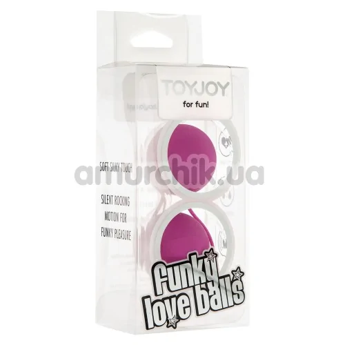 Шарики Funky Love Balls Pink пурпурные
