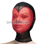 Маска Feral Feelings Hearts Mask, черно-красная - Фото №1