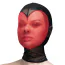 Маска Feral Feelings Hearts Mask, черно-красная - Фото №1