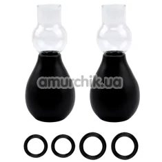 Вакуумні стимулятори для сосків All Time Favorites Nipple Sucker Set For Her, чорні - Фото №1