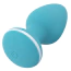 Анальна пробка з вібрацією Cala Azul Blanca Vibrating Anal Plug, блакитна - Фото №5