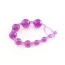 Анальные бусы Thai Toy Beads фиолетовые - Фото №4