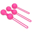 Набір вагінальних кульок Sweet Play Kegel Balls Set A12, рожевий - Фото №4