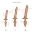 Фаллоимитатор с анальной пробкой Strap-On-Me Switch Plug-In Realistic Dildo S, телесный - Фото №3