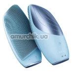 Ультразвуковая щетка для лица Geske Sonic Thermo Facial Brush 6 in 1, голубая - Фото №1