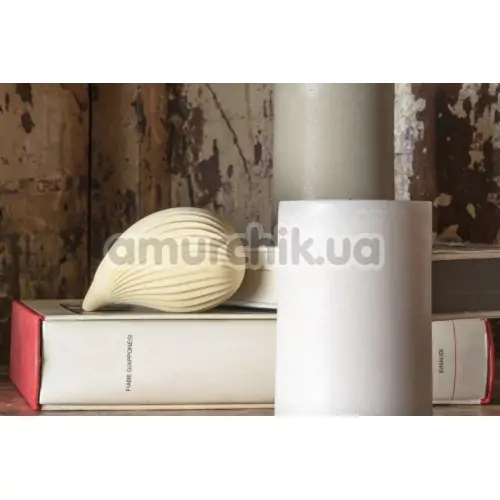 Клиторальный вибратор Tenga Iroha + Kushi, желтый