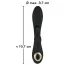 Вібратор Cleopatra Rabbit Vibrator, чорний - Фото №6