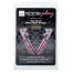 Зажимы для сосков с вибрацией Nipple Play One Touch Micro Vibro Clamps, розовые - Фото №5