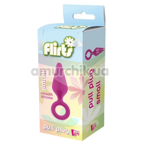 Анальна пробка Flirts Pull Plug S, рожева