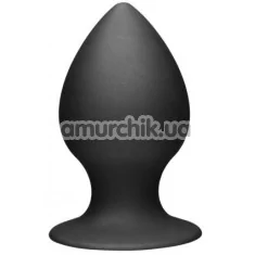Анальна пробка Tom of Finland XL Silicone Anal Plug, чорна - Фото №1