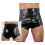Трусы мужские Latex Diaper Pants, черные - Фото №4