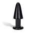 Анальна пробка Intruder Black Glass Butt Plug - Фото №1