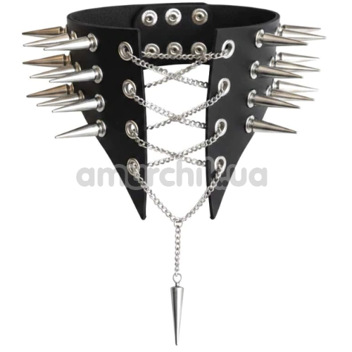 Чокер Art of Sex Ariadne Faux Leather, чорний - Фото №1