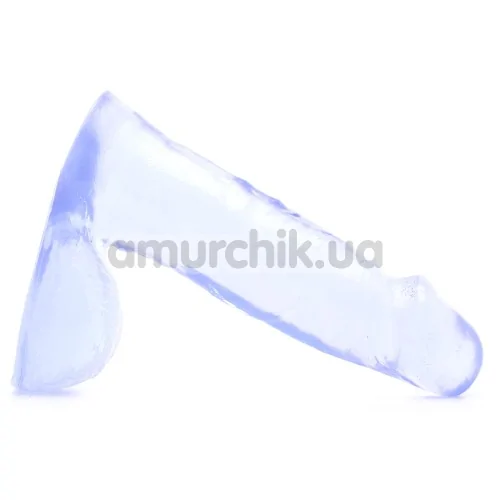 Фаллоимитатор Basix Rubber Works Dong Clear, 15.2 см прозрачный